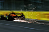 GP SINGAPORE, Lando Norris (GBR) McLaren MCL39 sends sparks flying.

03.10.2025. Formula 1 World Championship, Rd 18, Singapore Grand Prix, Marina Bay Street Circuit, Singapore, Practice Day.

 - www.xpbimages.com, EMail: requests@xpbimages.com © Copyright: Rew / XPB Images