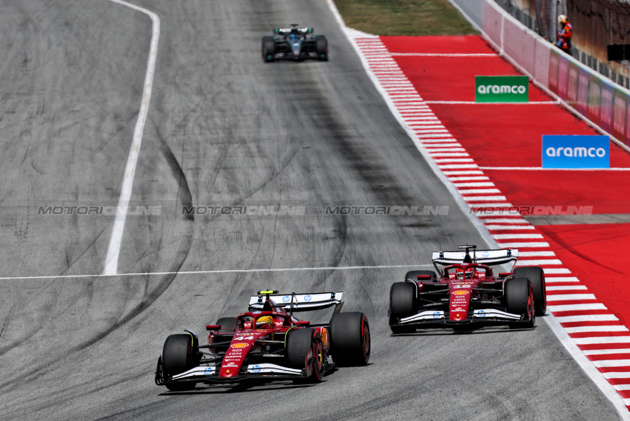 GP SPAGNA, Lewis Hamilton (GBR) Ferrari SF-25.

01.06.2025. Formula 1 World Championship, Rd 9, Spanish Grand Prix, Barcelona, Spain, Gara Day.

- www.xpbimages.com, EMail: requests@xpbimages.com © Copyright: Batchelor / XPB Images