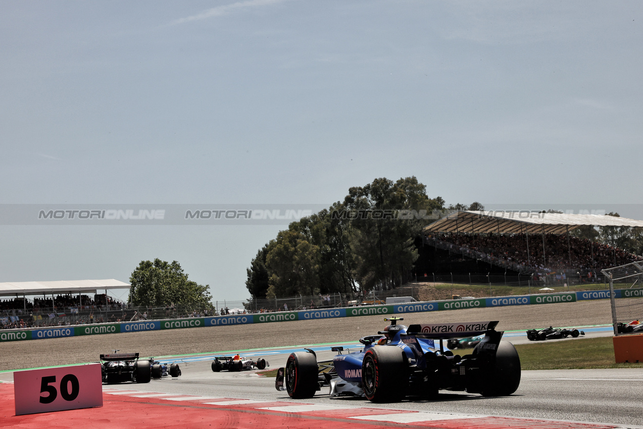 GP SPAGNA, Carlos Sainz (ESP) Atlassian Williams Racing FW47.

01.06.2025. Formula 1 World Championship, Rd 9, Spanish Grand Prix, Barcelona, Spain, Gara Day.

- www.xpbimages.com, EMail: requests@xpbimages.com © Copyright: Bearne / XPB Images