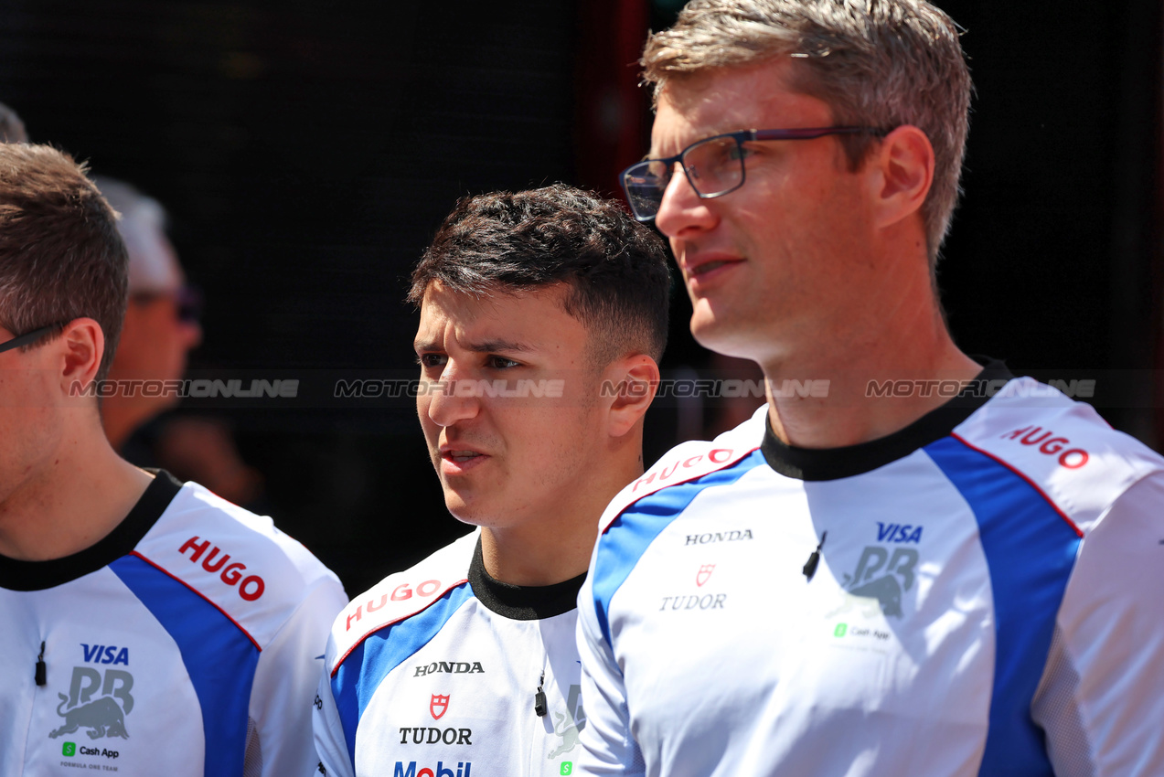 GP SPAGNA, Isack Hadjar (FRA) Racing Bulls.

01.06.2025. Formula 1 World Championship, Rd 9, Spanish Grand Prix, Barcelona, Spain, Gara Day.

 - www.xpbimages.com, EMail: requests@xpbimages.com © Copyright: Rew / XPB Images