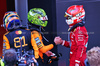 GP SPAGNA, (L to R): Lando Norris (GBR) McLaren with Charles Leclerc (MON) Ferrari in parc ferme.

01.06.2025. Formula 1 World Championship, Rd 9, Spanish Grand Prix, Barcelona, Spain, Gara Day.

- www.xpbimages.com, EMail: requests@xpbimages.com © Copyright: Batchelor / XPB Images