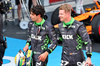 GP SPAGNA, (L to R): Gabriel Bortoleto (BRA) Sauber e team mate Nico Hulkenberg (GER) Sauber in parc ferme.

01.06.2025. Formula 1 World Championship, Rd 9, Spanish Grand Prix, Barcelona, Spain, Gara Day.

- www.xpbimages.com, EMail: requests@xpbimages.com © Copyright: Batchelor / XPB Images