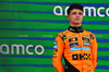 GP SPAGNA, Lando Norris (GBR) McLaren celebrates his second position on the podium.

01.06.2025. Formula 1 World Championship, Rd 9, Spanish Grand Prix, Barcelona, Spain, Gara Day.

- www.xpbimages.com, EMail: requests@xpbimages.com © Copyright: Batchelor / XPB Images