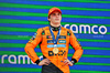 GP SPAGNA, Gara winner Oscar Piastri (AUS) McLaren celebrates on the podium.

01.06.2025. Formula 1 World Championship, Rd 9, Spanish Grand Prix, Barcelona, Spain, Gara Day.

- www.xpbimages.com, EMail: requests@xpbimages.com © Copyright: Batchelor / XPB Images