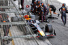 GP SPAGNA, Max Verstappen (NLD) Red Bull Racing RB21 makes a pit stop.

01.06.2025. Formula 1 World Championship, Rd 9, Spanish Grand Prix, Barcelona, Spain, Gara Day.

- www.xpbimages.com, EMail: requests@xpbimages.com © Copyright: Bearne / XPB Images