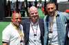 GP SPAGNA, (L to R): Roberto Carlos (BRA) Former Football Player; Gianni Infantino (SUI) / (ITA) FIFA President; Marco Materazzi (ITA) Former Football Player.

01.06.2025. Formula 1 World Championship, Rd 9, Spanish Grand Prix, Barcelona, Spain, Gara Day.

 - www.xpbimages.com, EMail: requests@xpbimages.com © Copyright: Rew / XPB Images