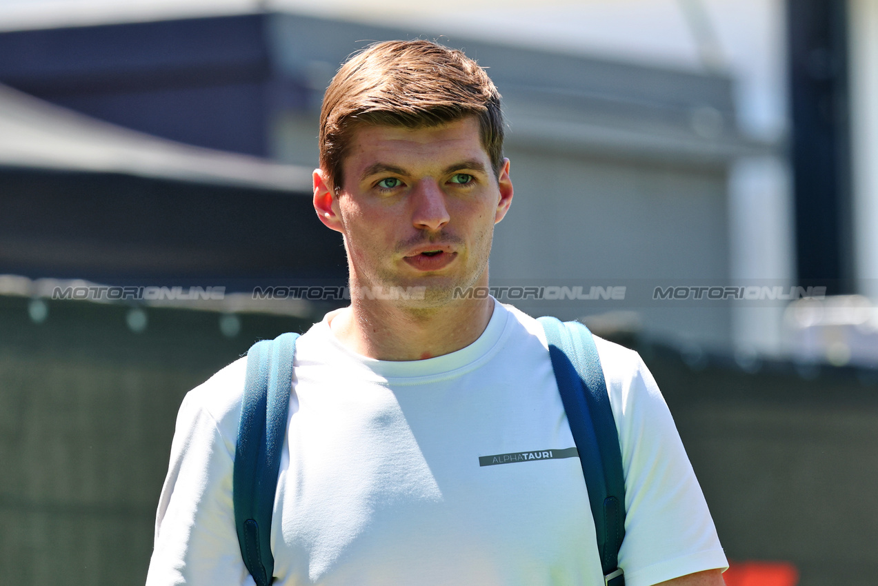 GP SPAGNA, Max Verstappen (NLD) Red Bull Racing.

29.05.2025. Formula 1 World Championship, Rd 9, Spanish Grand Prix, Barcelona, Spain, Preparation Day.

- www.xpbimages.com, EMail: requests@xpbimages.com © Copyright: Batchelor / XPB Images