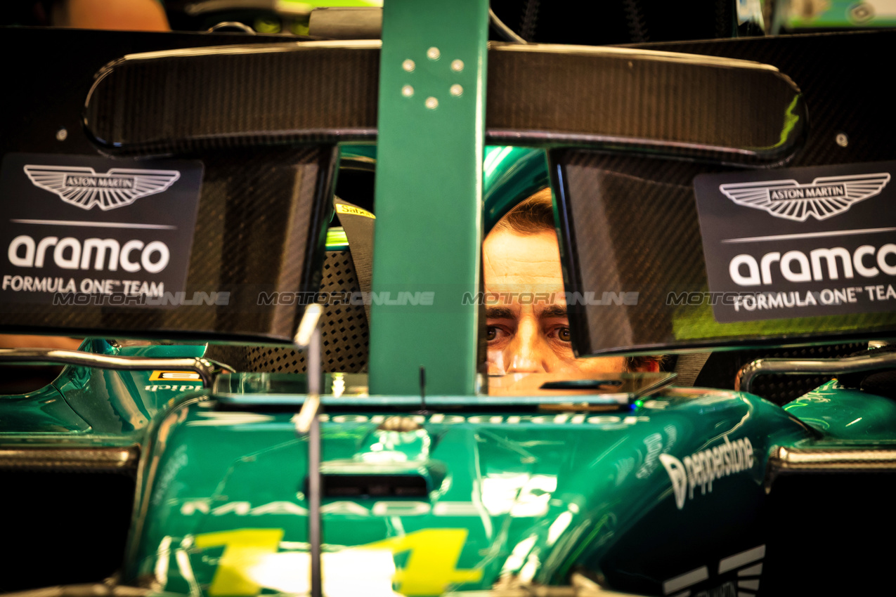 GP SPAGNA, George Russell (GBR) Mercedes AMG F1 plays table football in the paddock.

29.05.2025. Formula 1 World Championship, Rd 9, Spanish Grand Prix, Barcelona, Spain, Preparation Day.

- www.xpbimages.com, EMail: requests@xpbimages.com © Copyright: Bearne / XPB Images