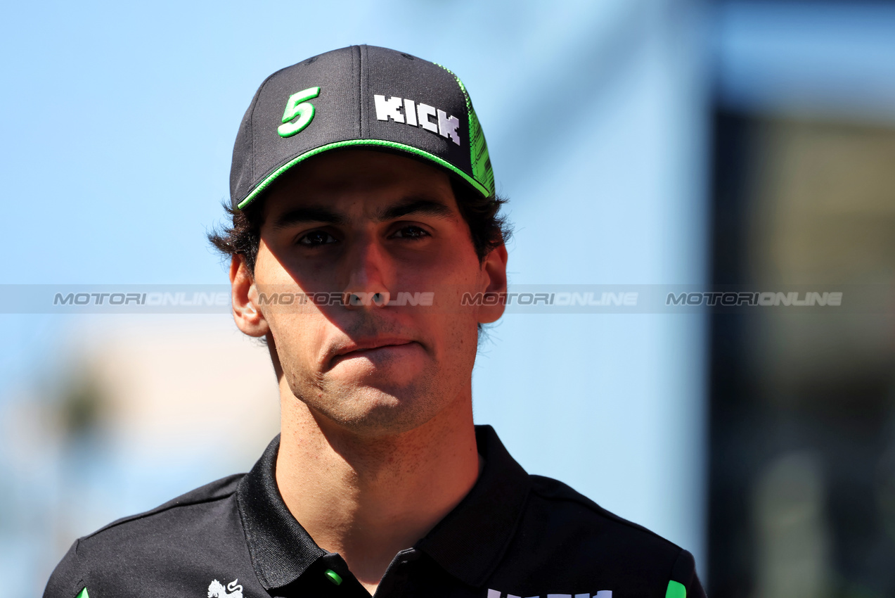 GP SPAGNA, Gabriel Bortoleto (BRA) Sauber.

29.05.2025. Formula 1 World Championship, Rd 9, Spanish Grand Prix, Barcelona, Spain, Preparation Day.

 - www.xpbimages.com, EMail: requests@xpbimages.com © Copyright: Rew / XPB Images