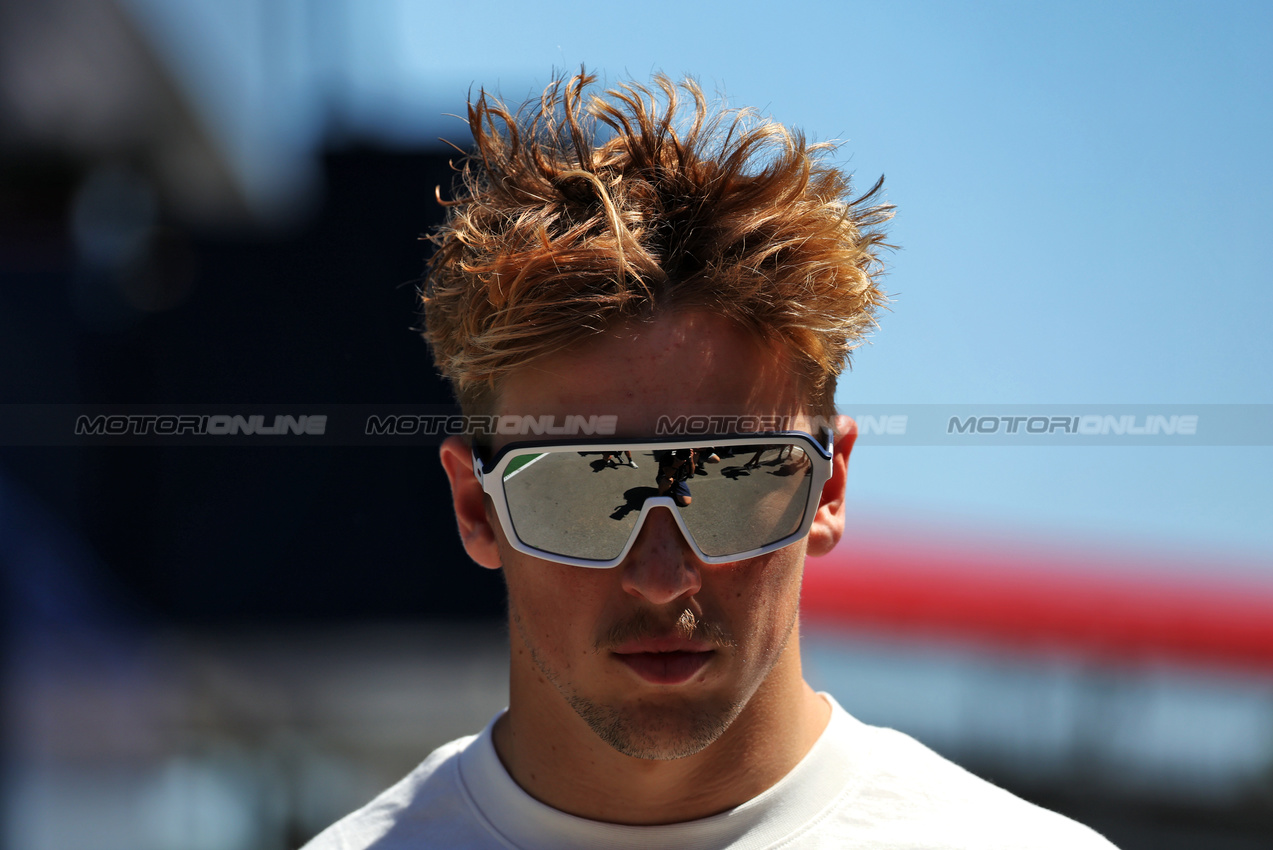 GP SPAGNA, Liam Lawson (NZL) Racing Bulls.

29.05.2025. Formula 1 World Championship, Rd 9, Spanish Grand Prix, Barcelona, Spain, Preparation Day.

 - www.xpbimages.com, EMail: requests@xpbimages.com © Copyright: Rew / XPB Images