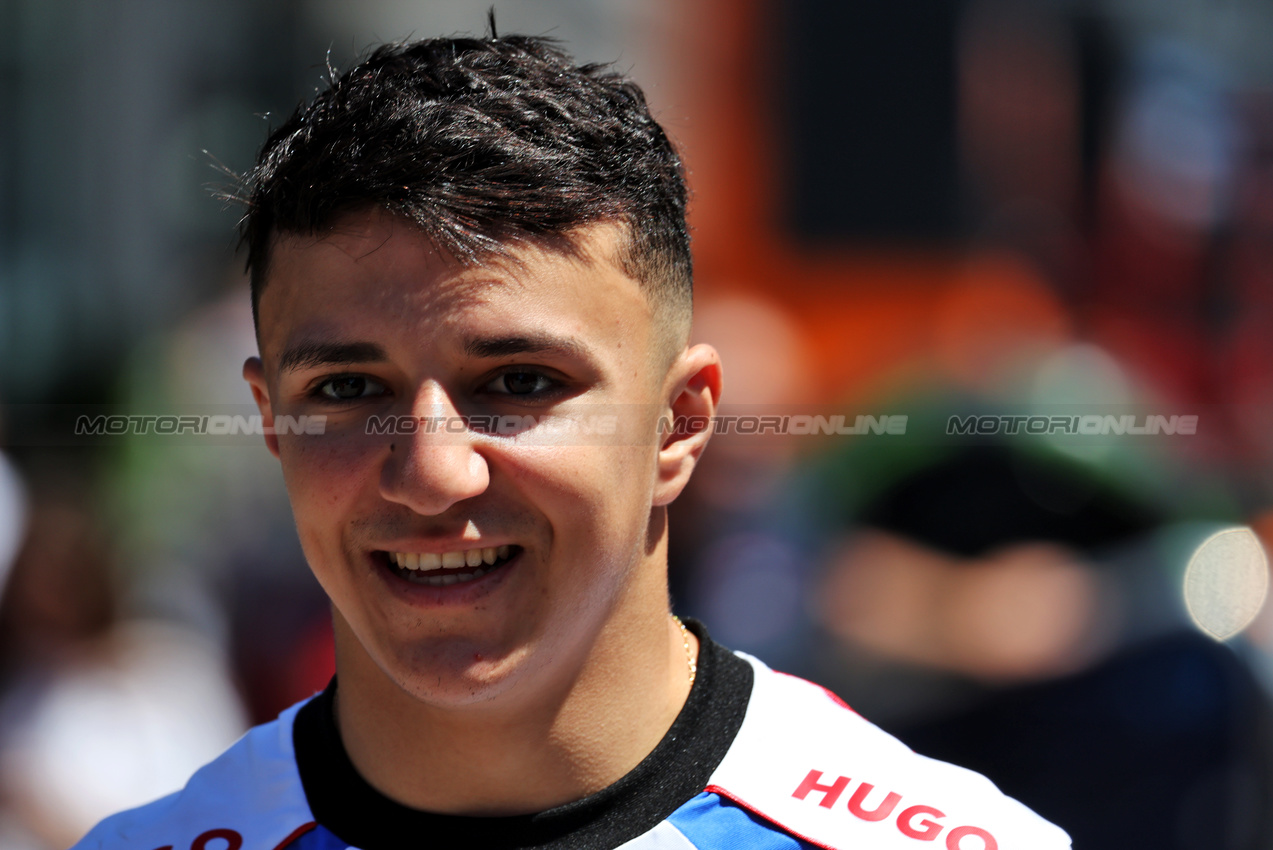 GP SPAGNA, Isack Hadjar (FRA) Racing Bulls.

29.05.2025. Formula 1 World Championship, Rd 9, Spanish Grand Prix, Barcelona, Spain, Preparation Day.

 - www.xpbimages.com, EMail: requests@xpbimages.com © Copyright: Rew / XPB Images