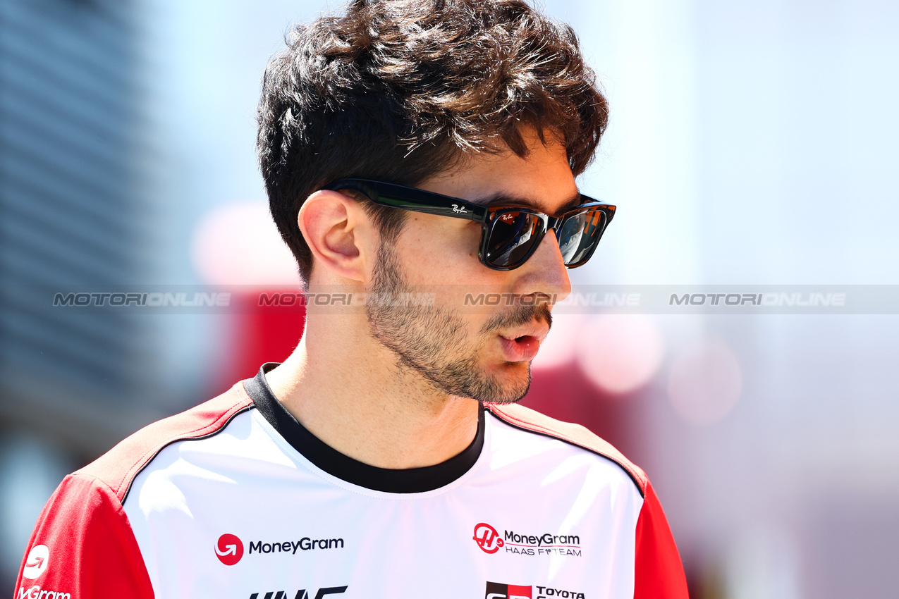 GP SPAGNA, Esteban Ocon (FRA), Haas F1 Team 
29.05.2025. Formula 1 World Championship, Rd 9, Spanish Grand Prix, Barcelona, Spain, Preparation Day.
- www.xpbimages.com, EMail: requests@xpbimages.com © Copyright: Charniaux / XPB Images