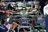 GP SPAGNA, Mercedes AMG F1 W16 being prepared in the pit garage.

29.05.2025. Formula 1 World Championship, Rd 9, Spanish Grand Prix, Barcelona, Spain, Preparation Day.

- www.xpbimages.com, EMail: requests@xpbimages.com © Copyright: Batchelor / XPB Images