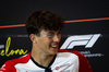 GP SPAGNA, Oliver Bearman (GBR) Haas F1 Team in the FIA Press Conference.

29.05.2025. Formula 1 World Championship, Rd 9, Spanish Grand Prix, Barcelona, Spain, Preparation Day.

- www.xpbimages.com, EMail: requests@xpbimages.com © Copyright: Bearne / XPB Images