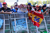 GP SPAGNA, Franco Colapinto (ARG) Alpine F1 Team fans in the pits.

29.05.2025. Formula 1 World Championship, Rd 9, Spanish Grand Prix, Barcelona, Spain, Preparation Day.

- www.xpbimages.com, EMail: requests@xpbimages.com © Copyright: Batchelor / XPB Images