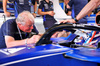 GP SPAGNA, Jo Bauer (GER) FIA Delegate with Victor Martins (FRA) Atlassian Williams Racing FW47 Academy Driver.

29.05.2025. Formula 1 World Championship, Rd 9, Spanish Grand Prix, Barcelona, Spain, Preparation Day.

- www.xpbimages.com, EMail: requests@xpbimages.com © Copyright: Batchelor / XPB Images