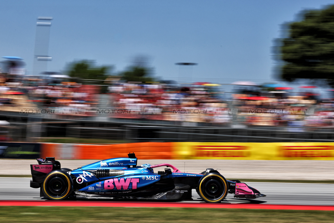 GP SPAGNA, Pierre Gasly (FRA) Alpine F1 Team A525.

31.05.2025. Formula 1 World Championship, Rd 9, Spanish Grand Prix, Barcelona, Spain, Qualifiche Day.

- www.xpbimages.com, EMail: requests@xpbimages.com © Copyright: Charniaux / XPB Images