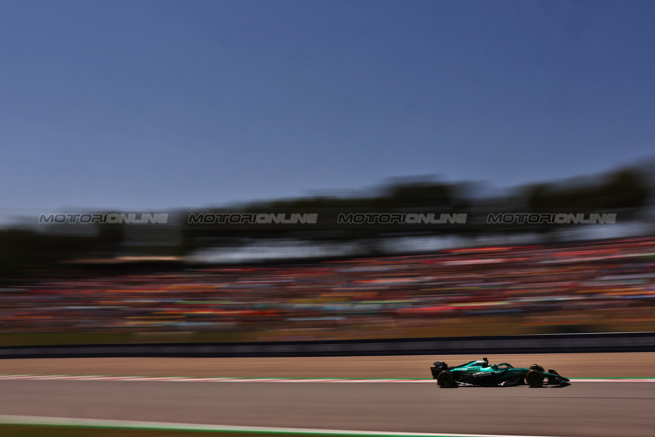 GP SPAGNA, Lance Stroll (CDN) Aston Martin F1 Team AMR25.

31.05.2025. Formula 1 World Championship, Rd 9, Spanish Grand Prix, Barcelona, Spain, Qualifiche Day.

- www.xpbimages.com, EMail: requests@xpbimages.com © Copyright: Charniaux / XPB Images