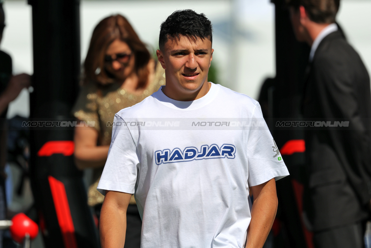GP SPAGNA, Isack Hadjar (FRA) Racing Bulls.

31.05.2025. Formula 1 World Championship, Rd 9, Spanish Grand Prix, Barcelona, Spain, Qualifiche Day.

 - www.xpbimages.com, EMail: requests@xpbimages.com © Copyright: Rew / XPB Images