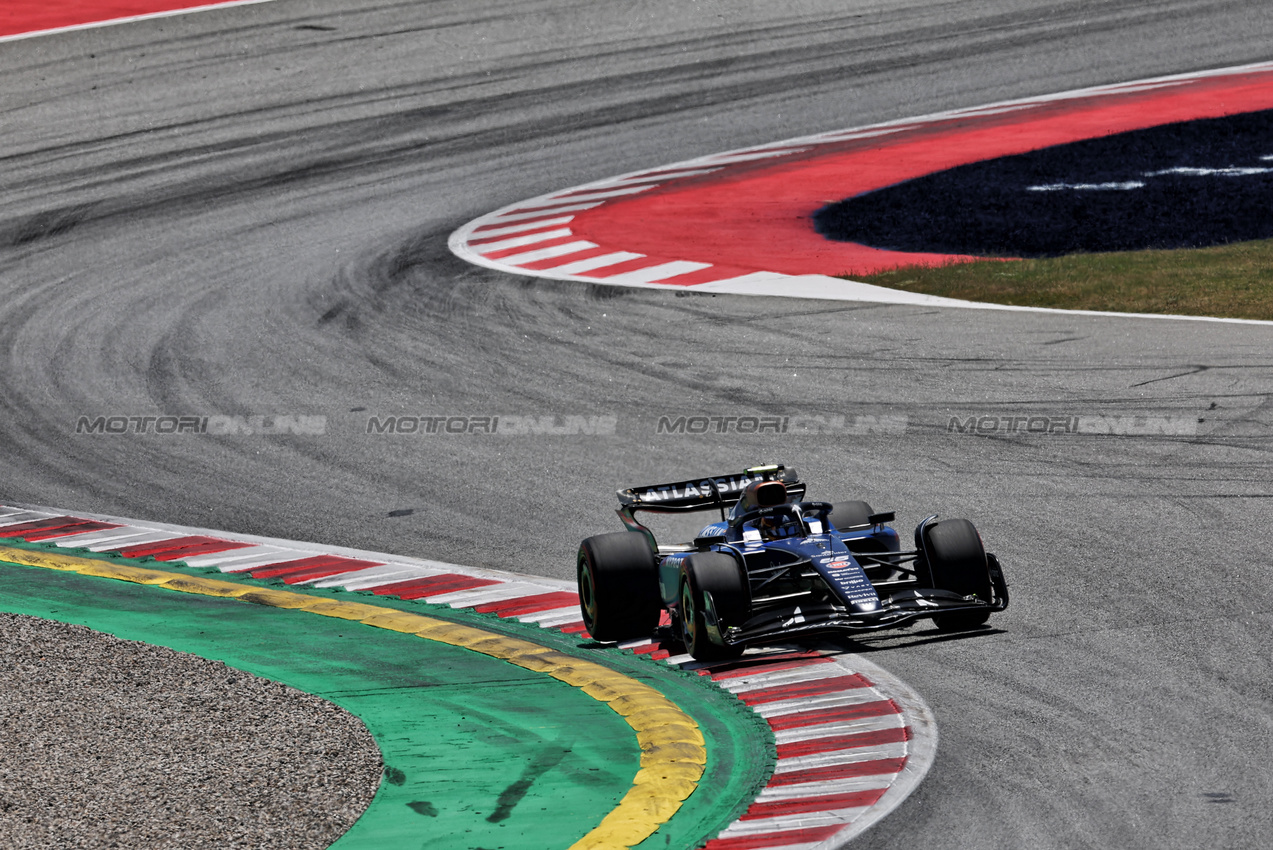 GP SPAGNA, Carlos Sainz (ESP) Atlassian Williams Racing FW47.

31.05.2025. Formula 1 World Championship, Rd 9, Spanish Grand Prix, Barcelona, Spain, Qualifiche Day.

 - www.xpbimages.com, EMail: requests@xpbimages.com © Copyright: Rew / XPB Images