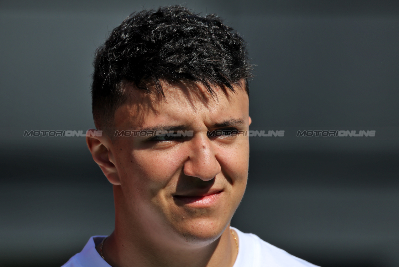 GP SPAGNA, Isack Hadjar (FRA) Racing Bulls.

31.05.2025. Formula 1 World Championship, Rd 9, Spanish Grand Prix, Barcelona, Spain, Qualifiche Day.

 - www.xpbimages.com, EMail: requests@xpbimages.com © Copyright: Rew / XPB Images