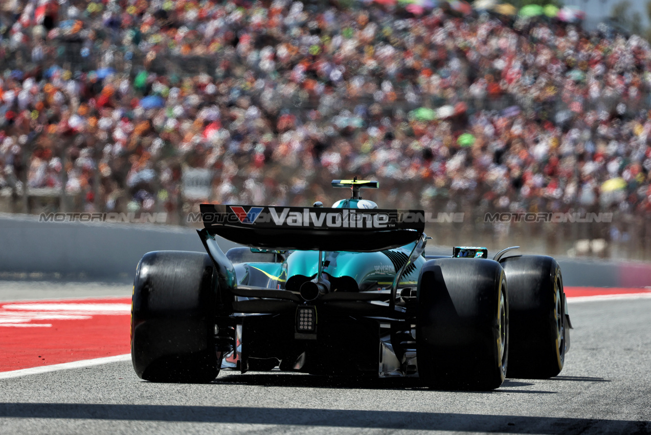 GP SPAGNA, Fernando Alonso (ESP) Aston Martin F1 Team AMR25.

31.05.2025. Formula 1 World Championship, Rd 9, Spanish Grand Prix, Barcelona, Spain, Qualifiche Day.

- www.xpbimages.com, EMail: requests@xpbimages.com © Copyright: Bearne / XPB Images