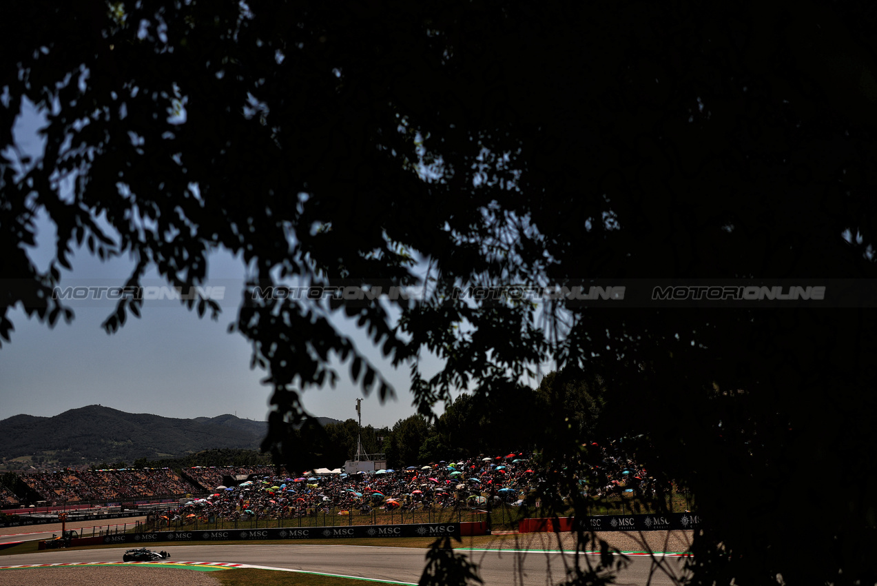 GP SPAGNA, George Russell (GBR) Mercedes AMG F1 W16.

31.05.2025. Formula 1 World Championship, Rd 9, Spanish Grand Prix, Barcelona, Spain, Qualifiche Day.

- www.xpbimages.com, EMail: requests@xpbimages.com © Copyright: Charniaux / XPB Images