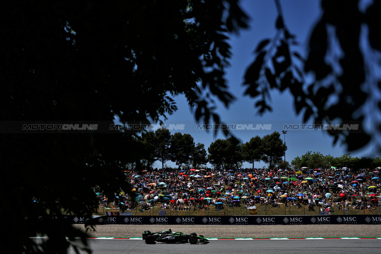 GP SPAGNA, Nico Hulkenberg (GER) Sauber C45.

31.05.2025. Formula 1 World Championship, Rd 9, Spanish Grand Prix, Barcelona, Spain, Qualifiche Day.

- www.xpbimages.com, EMail: requests@xpbimages.com © Copyright: Charniaux / XPB Images