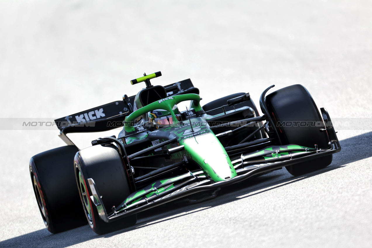 GP SPAGNA, Gabriel Bortoleto (BRA) Sauber C45.

31.05.2025. Formula 1 World Championship, Rd 9, Spanish Grand Prix, Barcelona, Spain, Qualifiche Day.

 - www.xpbimages.com, EMail: requests@xpbimages.com © Copyright: Rew / XPB Images