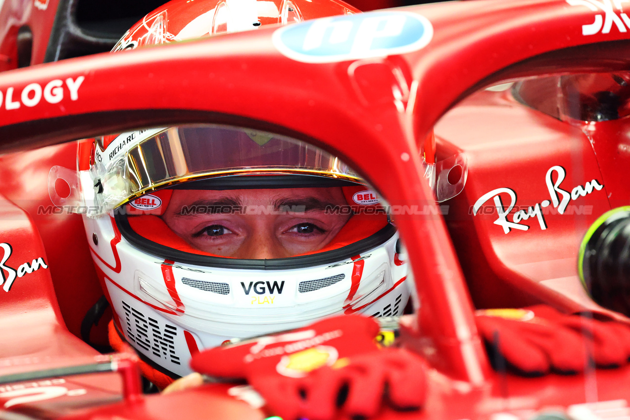 GP SPAGNA, Charles Leclerc (MON) Ferrari SF-25.

31.05.2025. Formula 1 World Championship, Rd 9, Spanish Grand Prix, Barcelona, Spain, Qualifiche Day.

- www.xpbimages.com, EMail: requests@xpbimages.com © Copyright: Batchelor / XPB Images