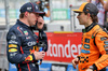 GP SPAGNA, (L to R): Max Verstappen (NLD) Red Bull Racing with pole sitter Oscar Piastri (AUS) McLaren in qualifying parc ferme.

31.05.2025. Formula 1 World Championship, Rd 9, Spanish Grand Prix, Barcelona, Spain, Qualifiche Day.

- www.xpbimages.com, EMail: requests@xpbimages.com © Copyright: Charniaux / XPB Images