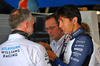 GP SPAGNA, Alexander Albon (THA) Atlassian Williams Racing with James Urwin (GBR) Atlassian Williams Racing Gara Engineer.

31.05.2025. Formula 1 World Championship, Rd 9, Spanish Grand Prix, Barcelona, Spain, Qualifiche Day.

- www.xpbimages.com, EMail: requests@xpbimages.com © Copyright: Batchelor / XPB Images