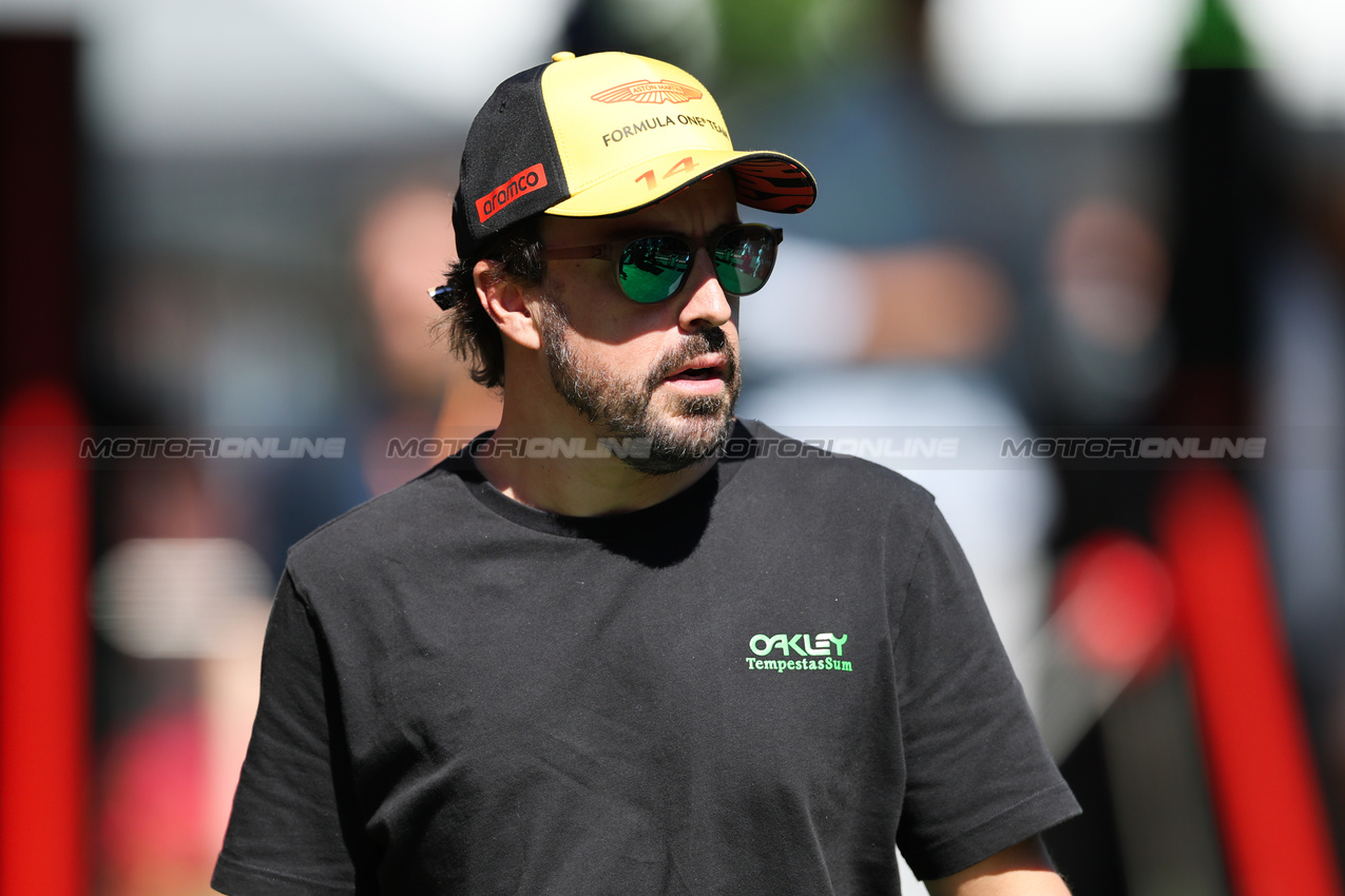 GP SPAGNA, Fernando Alonso (ESP), Aston Martin Racing 
30.05.2025 Formula 1 World Championship, Rd 9, Spanish Grand Prix, Barcelona, Spain, Practice Day.
- www.xpbimages.com, EMail: requests@xpbimages.com © Copyright: Charniaux / XPB Images
