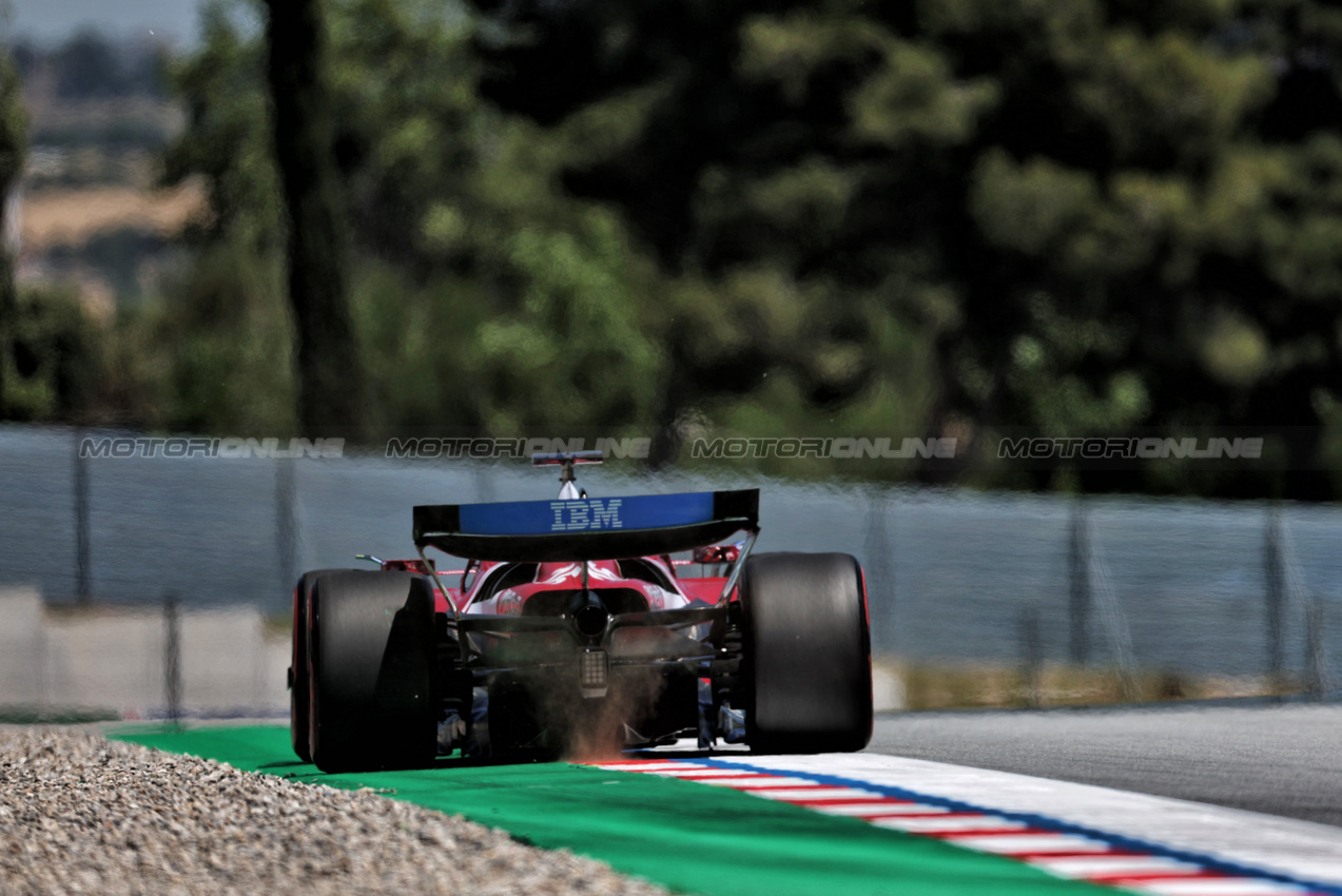 GP SPAGNA, Charles Leclerc (MON) Ferrari SF-25.

30.05.2025 Formula 1 World Championship, Rd 9, Spanish Grand Prix, Barcelona, Spain, Practice Day.

 - www.xpbimages.com, EMail: requests@xpbimages.com © Copyright: Rew / XPB Images