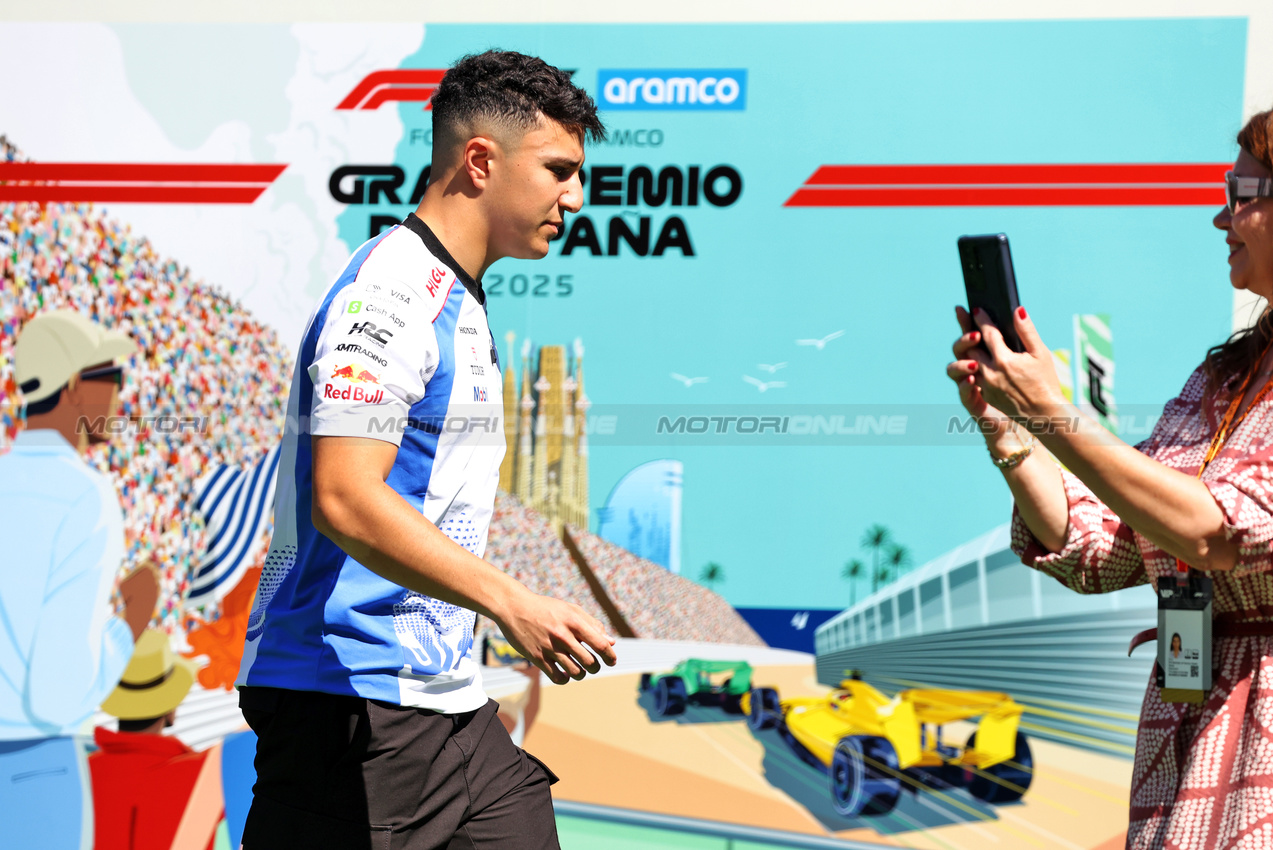 GP SPAGNA, Isack Hadjar (FRA) Racing Bulls.

30.05.2025 Formula 1 World Championship, Rd 9, Spanish Grand Prix, Barcelona, Spain, Practice Day.

- www.xpbimages.com, EMail: requests@xpbimages.com © Copyright: Bearne / XPB Images