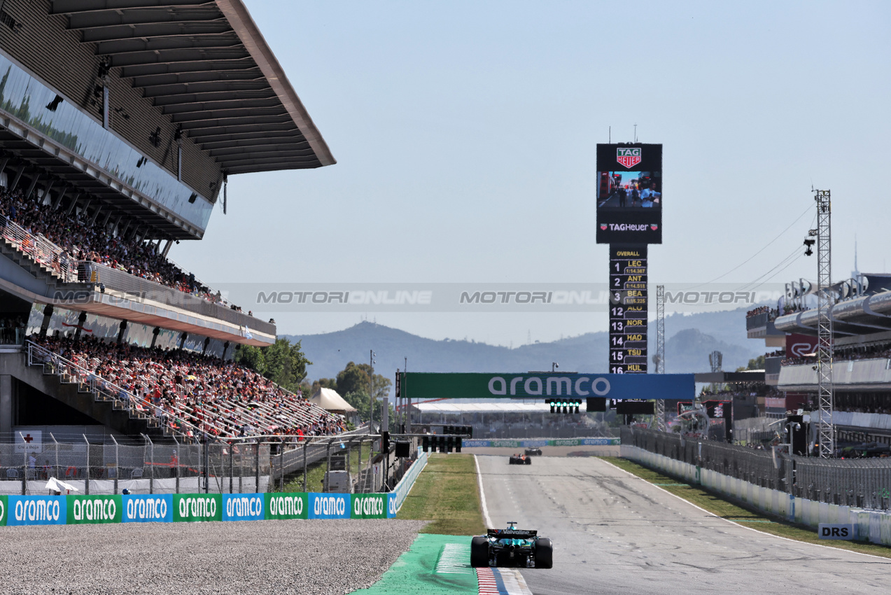 GP SPAGNA, Lance Stroll (CDN) Aston Martin F1 Team AMR25.

30.05.2025 Formula 1 World Championship, Rd 9, Spanish Grand Prix, Barcelona, Spain, Practice Day.

- www.xpbimages.com, EMail: requests@xpbimages.com © Copyright: Bearne / XPB Images