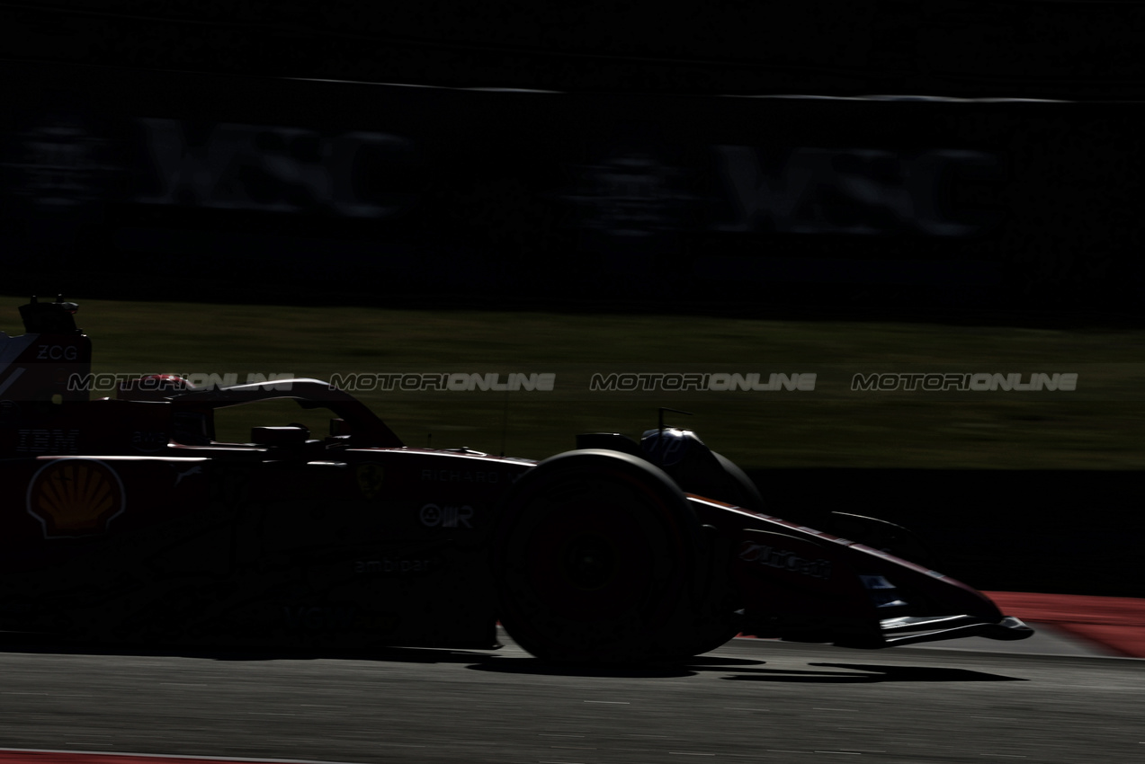 GP SPAGNA, Charles Leclerc (MON) Ferrari SF-25.

30.05.2025 Formula 1 World Championship, Rd 9, Spanish Grand Prix, Barcelona, Spain, Practice Day.

- www.xpbimages.com, EMail: requests@xpbimages.com © Copyright: Charniaux / XPB Images