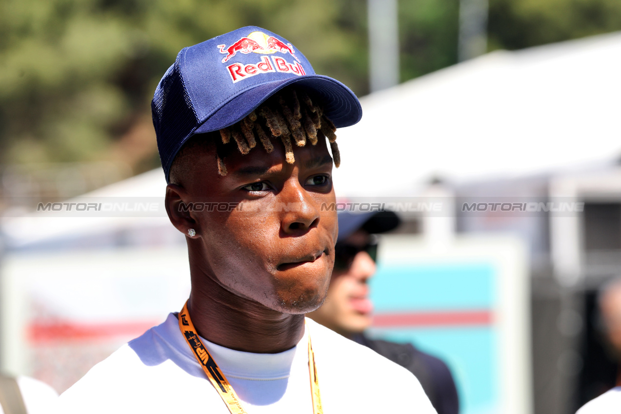 GP SPAGNA, Nico Williams (ESP) Football Player.

30.05.2025 Formula 1 World Championship, Rd 9, Spanish Grand Prix, Barcelona, Spain, Practice Day.

- www.xpbimages.com, EMail: requests@xpbimages.com © Copyright: Bearne / XPB Images