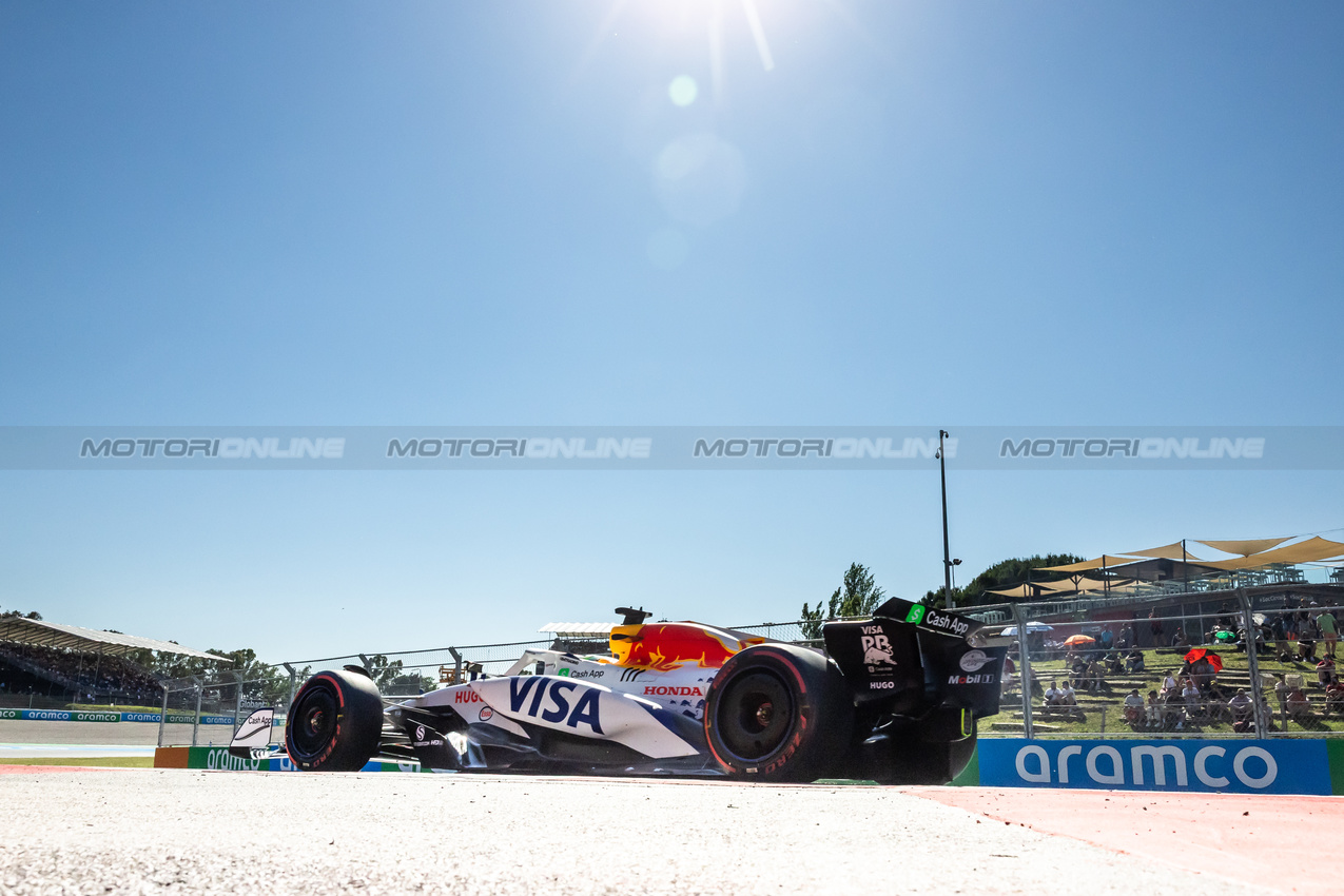 GP SPAGNA, Isack Hadjar (FRA) Racing Bulls VCARB 02.

30.05.2025 Formula 1 World Championship, Rd 9, Spanish Grand Prix, Barcelona, Spain, Practice Day.

- www.xpbimages.com, EMail: requests@xpbimages.com © Copyright: Bearne / XPB Images