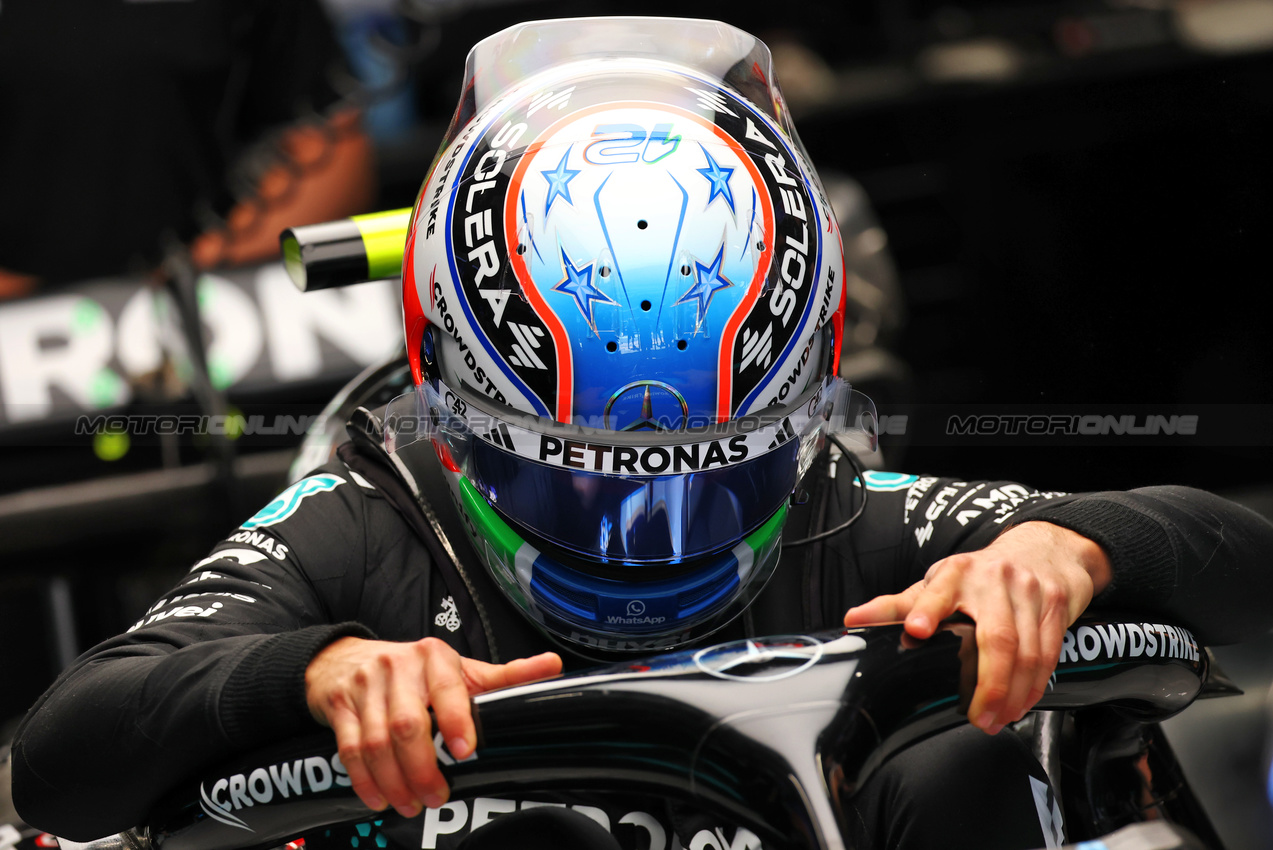 GP SPAGNA, Andrea Kimi Antonelli (ITA) Mercedes AMG F1 W16.

30.05.2025 Formula 1 World Championship, Rd 9, Spanish Grand Prix, Barcelona, Spain, Practice Day.

- www.xpbimages.com, EMail: requests@xpbimages.com © Copyright: Batchelor / XPB Images