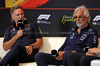 GP SPAGNA, (L to R): Christian Horner (GBR) Red Bull Racing Team Principal e Flavio Briatore (ITA) Alpine F1 Team Executive Advisor in the FIA Press Conference.

30.05.2025 Formula 1 World Championship, Rd 9, Spanish Grand Prix, Barcelona, Spain, Practice Day.

 - www.xpbimages.com, EMail: requests@xpbimages.com © Copyright: Rew / XPB Images