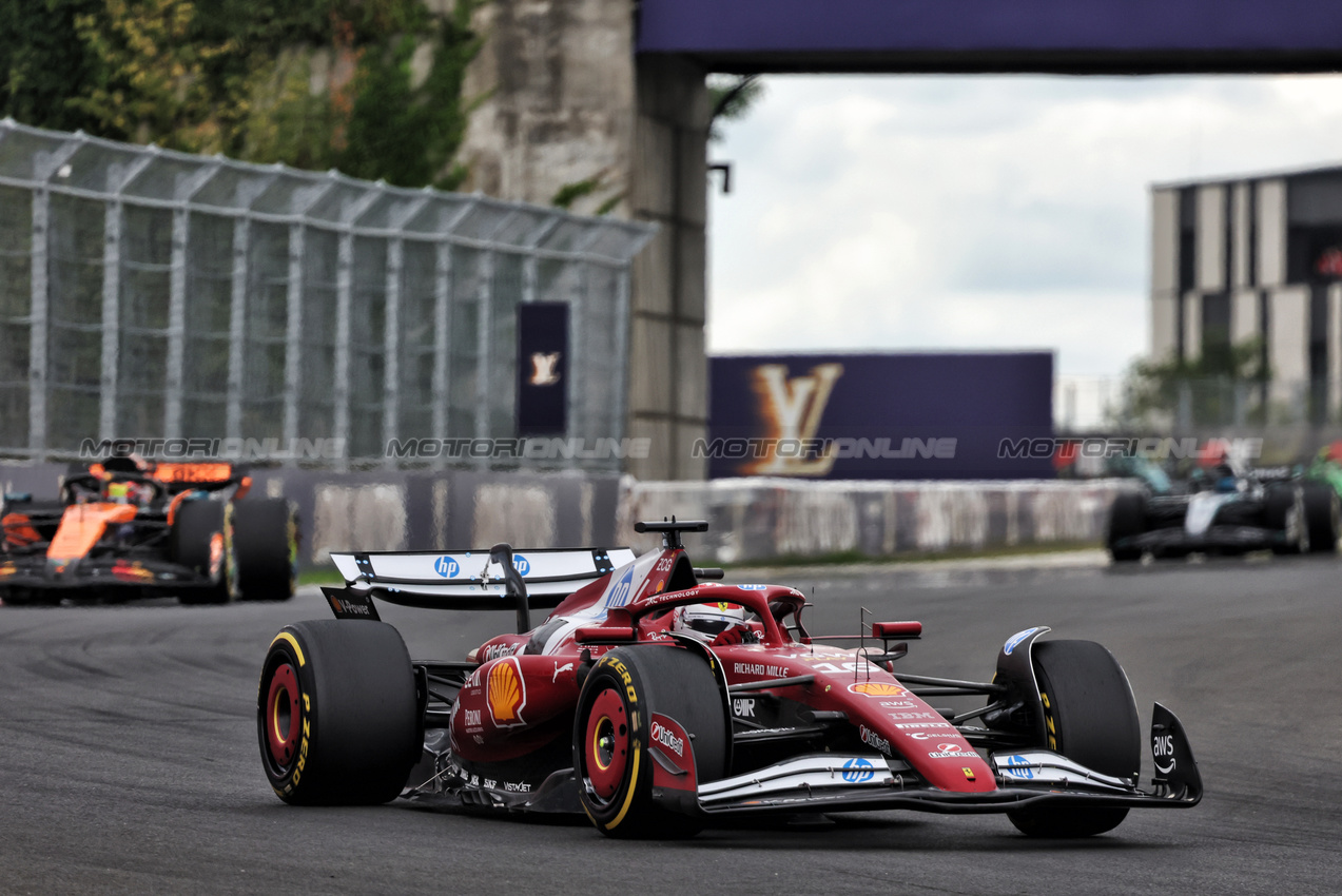 GP UNGHERIA, Charles Leclerc (MON) Ferrari SF-25.

03.08.2025. Formula 1 World Championship, Rd 14, Hungarian Grand Prix, Budapest, Hungary, Gara Day.

- www.xpbimages.com, EMail: requests@xpbimages.com © Copyright: Bearne / XPB Images