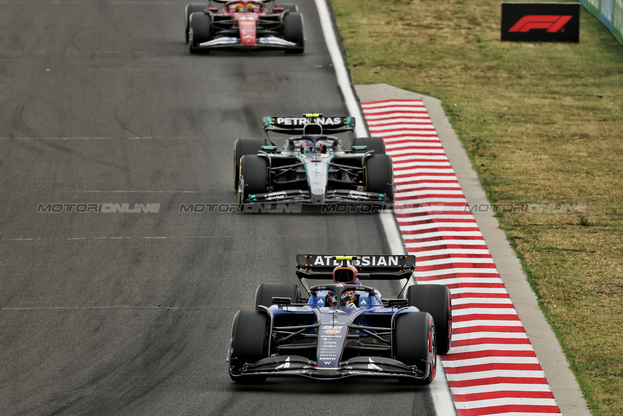 GP UNGHERIA, Carlos Sainz (ESP) Atlassian Williams Racing FW47.

03.08.2025. Formula 1 World Championship, Rd 14, Hungarian Grand Prix, Budapest, Hungary, Gara Day.

- www.xpbimages.com, EMail: requests@xpbimages.com © Copyright: Moy / XPB Images
