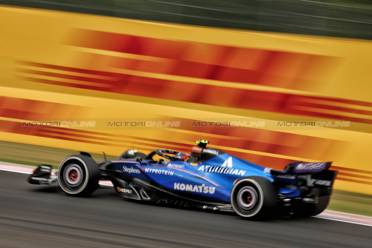 GP UNGHERIA, Carlos Sainz (ESP) Atlassian Williams Racing FW47.

03.08.2025. Formula 1 World Championship, Rd 14, Hungarian Grand Prix, Budapest, Hungary, Gara Day.

- www.xpbimages.com, EMail: requests@xpbimages.com © Copyright: Moy / XPB Images