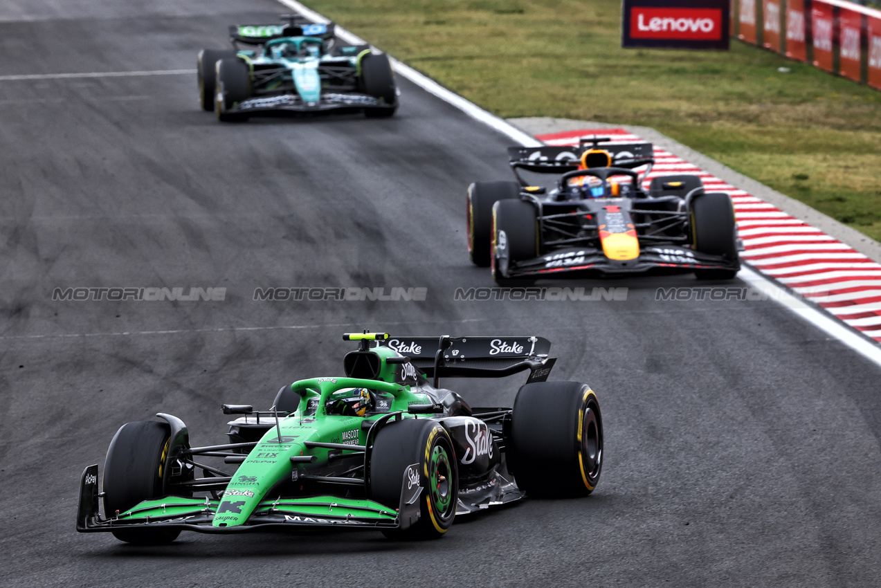 GP UNGHERIA, Gabriel Bortoleto (BRA) Sauber C45.

03.08.2025. Formula 1 World Championship, Rd 14, Hungarian Grand Prix, Budapest, Hungary, Gara Day.

- www.xpbimages.com, EMail: requests@xpbimages.com © Copyright: Charniaux / XPB Images