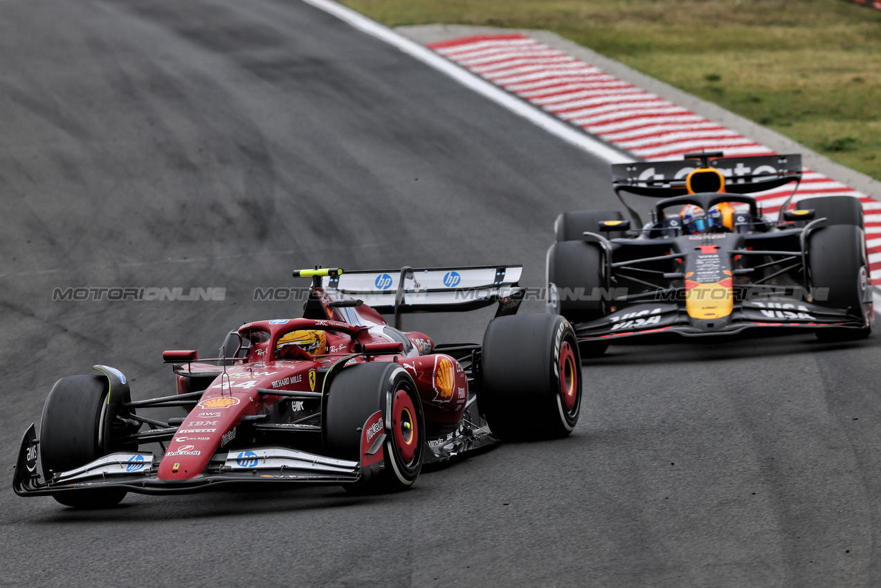 GP UNGHERIA, Lewis Hamilton (GBR) Ferrari SF-25.

03.08.2025. Formula 1 World Championship, Rd 14, Hungarian Grand Prix, Budapest, Hungary, Gara Day.

- www.xpbimages.com, EMail: requests@xpbimages.com © Copyright: Charniaux / XPB Images