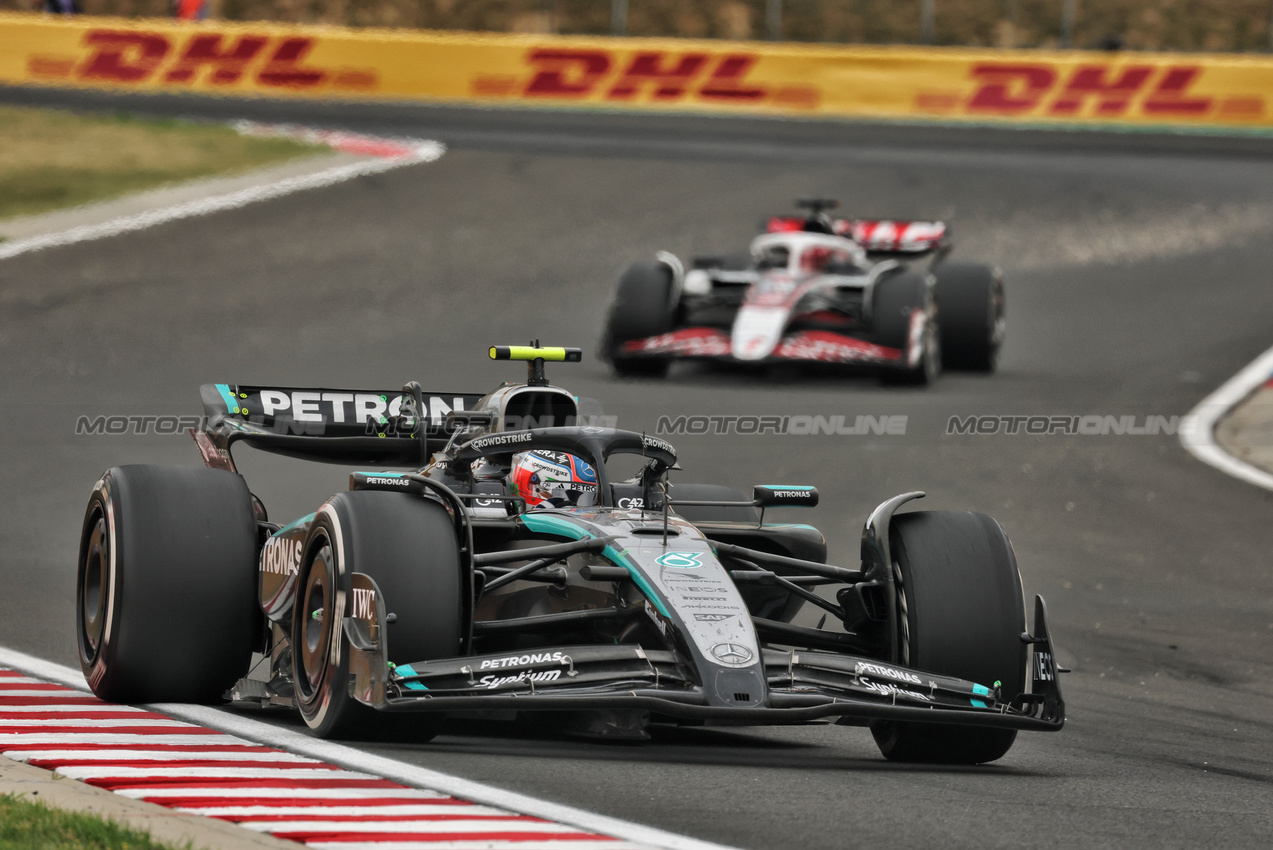 GP UNGHERIA, Andrea Kimi Antonelli (ITA) Mercedes AMG F1 W16.

03.08.2025. Formula 1 World Championship, Rd 14, Hungarian Grand Prix, Budapest, Hungary, Gara Day.

- www.xpbimages.com, EMail: requests@xpbimages.com © Copyright: Moy / XPB Images