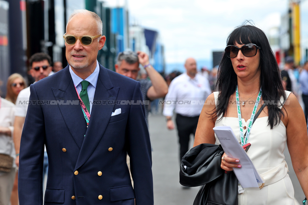 GP UNGHERIA, Kristof Szalay-Bobrovniczky (HUN) Hungarian Minister of Defence.

03.08.2025. Formula 1 World Championship, Rd 14, Hungarian Grand Prix, Budapest, Hungary, Gara Day.

- www.xpbimages.com, EMail: requests@xpbimages.com © Copyright: Bearne / XPB Images