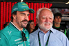 GP UNGHERIA, (L to R): Fernando Alonso (ESP) Aston Martin F1 Team on the drivers' parade with Andras Arato (HUN) Retired Electrician e Hide the Pain Harold meme.

03.08.2025. Formula 1 World Championship, Rd 14, Hungarian Grand Prix, Budapest, Hungary, Gara Day.

- www.xpbimages.com, EMail: requests@xpbimages.com © Copyright: Moy / XPB Images