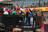 GP UNGHERIA, (L to R): Gabriel Bortoleto (BRA) Sauber with Max Verstappen (NLD) Red Bull Racing on the drivers' parade.

03.08.2025. Formula 1 World Championship, Rd 14, Hungarian Grand Prix, Budapest, Hungary, Gara Day.

- www.xpbimages.com, EMail: requests@xpbimages.com © Copyright: Moy / XPB Images